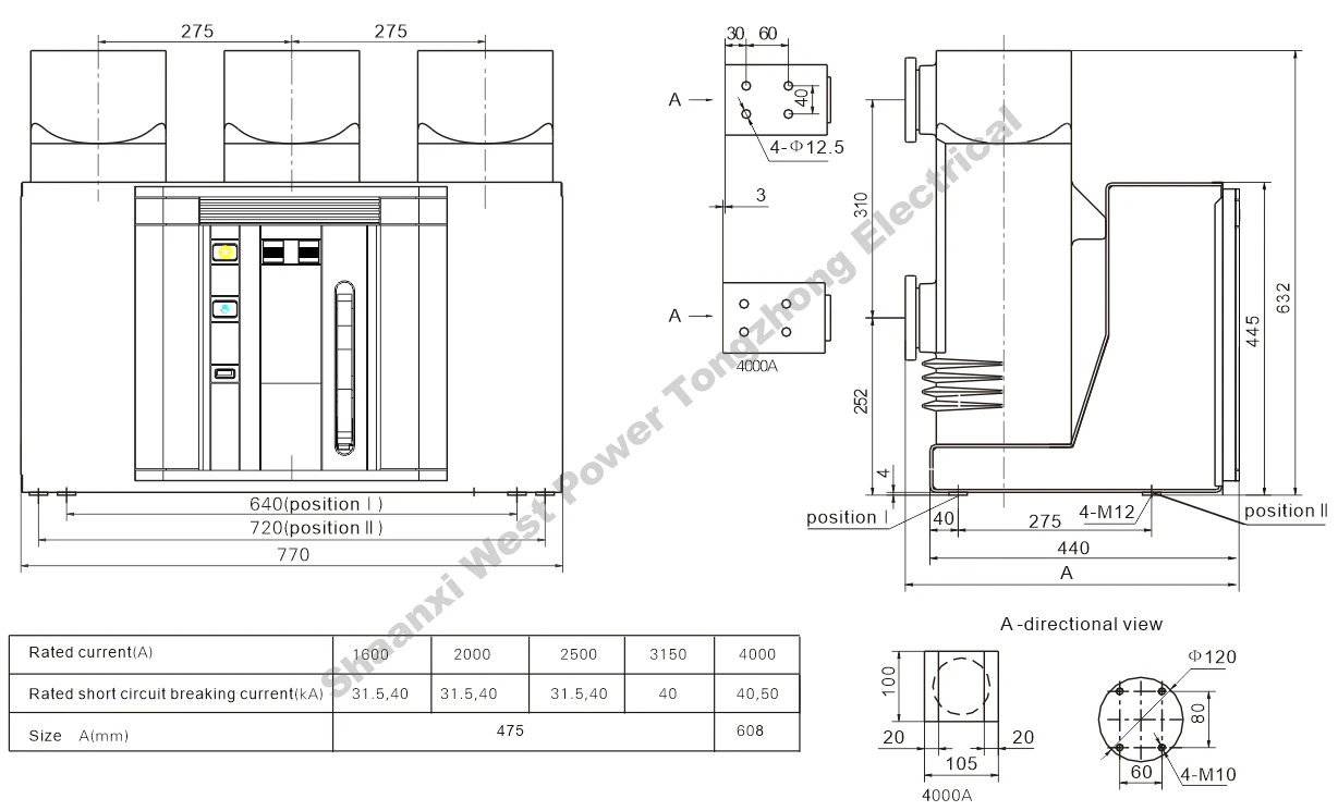 12kV 630A-5000A Vacuum Circuit Breaker supplier 12kV 630A-5000A Vacuum Circuit Breaker supplier